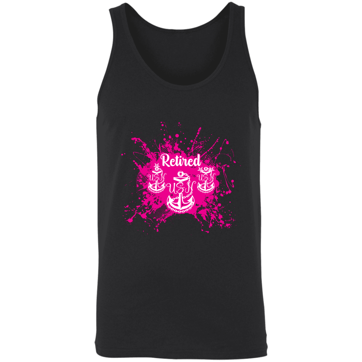 Retired Chief Pink Paint Unisex Tank