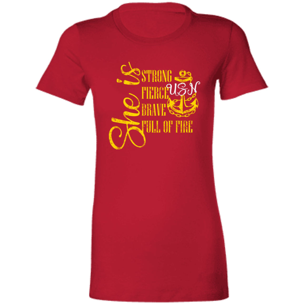 She Is Gold Ladies' Favorite T-Shirt