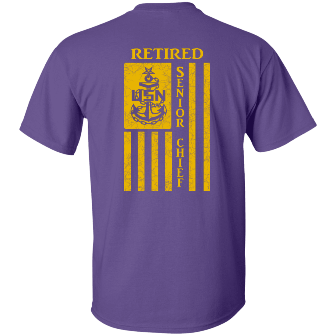 Retired Senior Chief Flag FB T-Shirt