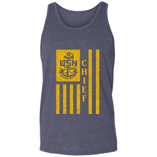 Chief Flag Gold Unisex Tank