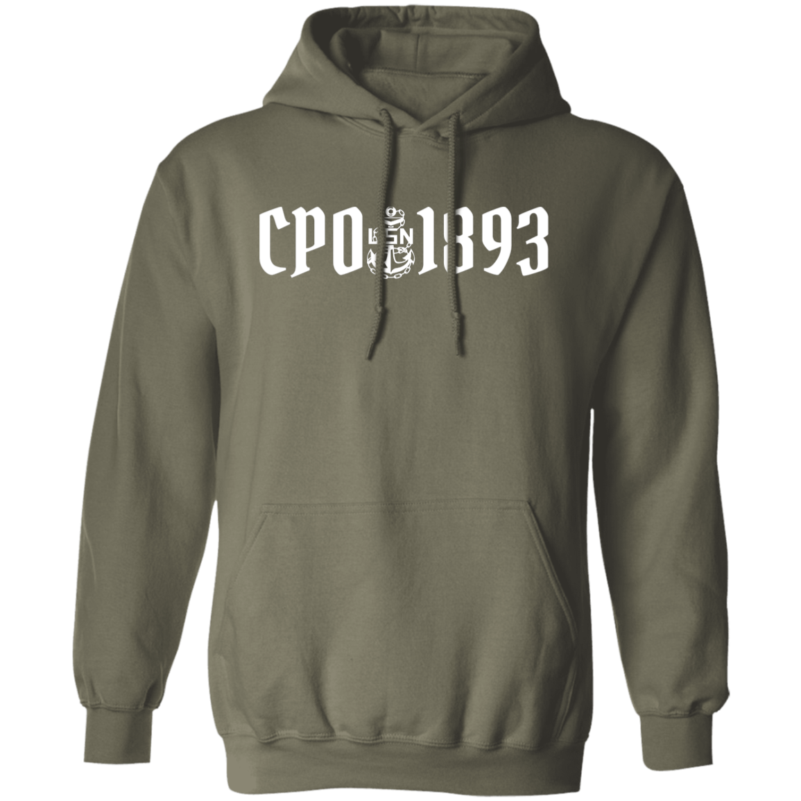 CPO 1893 White Pullover Hoodie