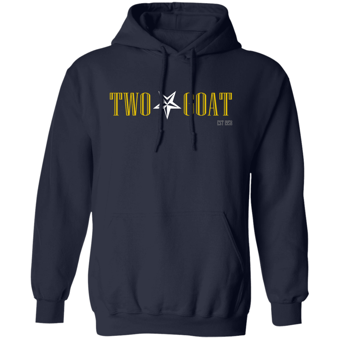 Two Star Goat Gold Pullover Hoodie