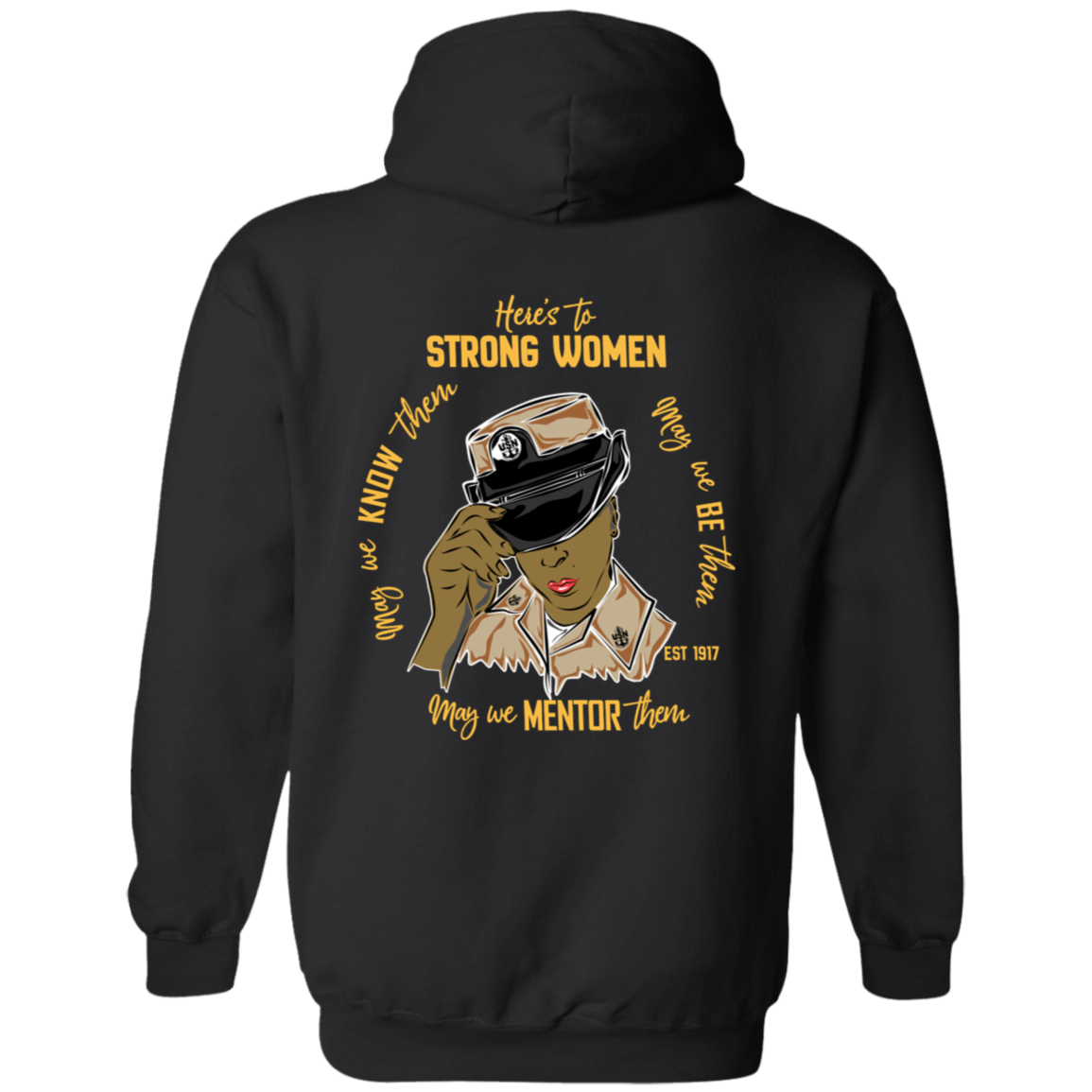 Strong Women V2 Pullover Hoodie