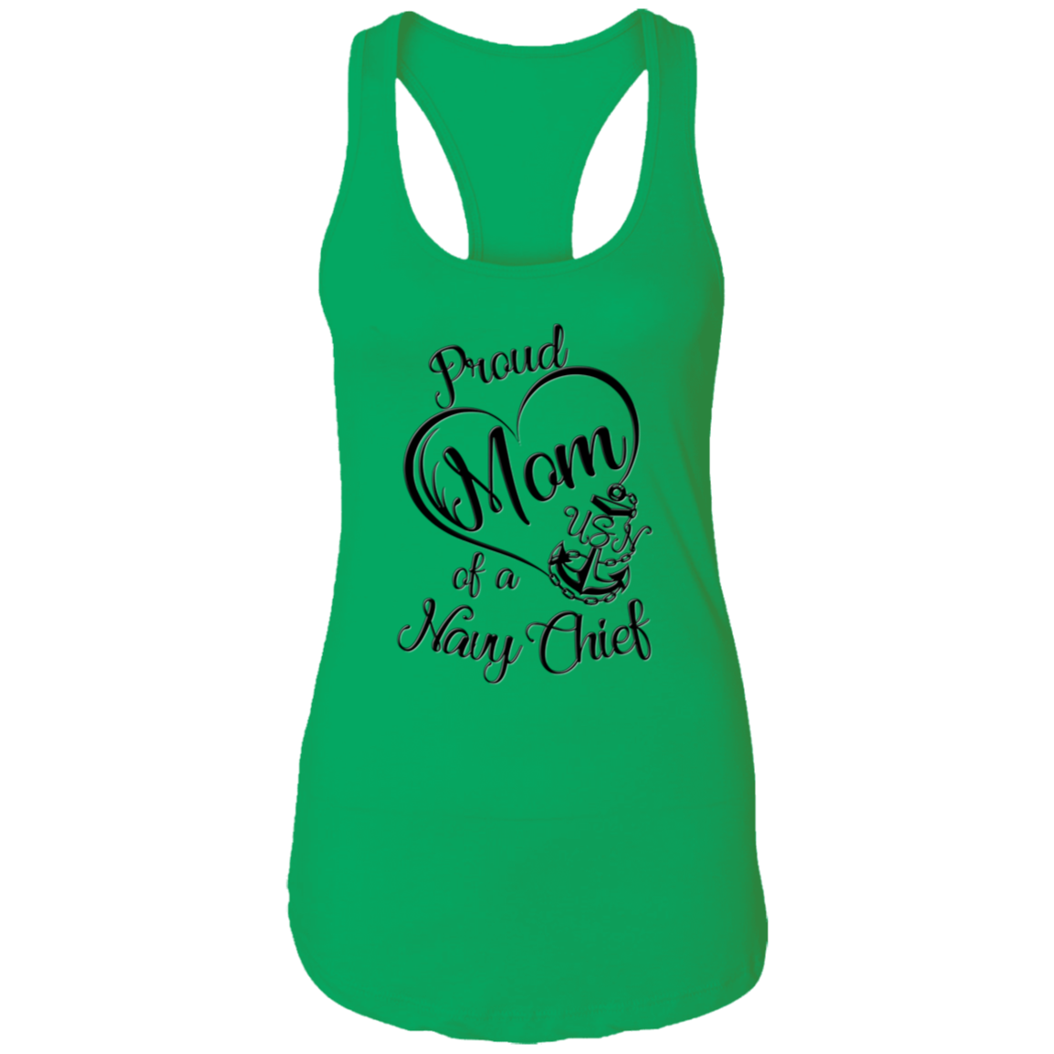 Proud Mom V2 Ladies Racerback Tank