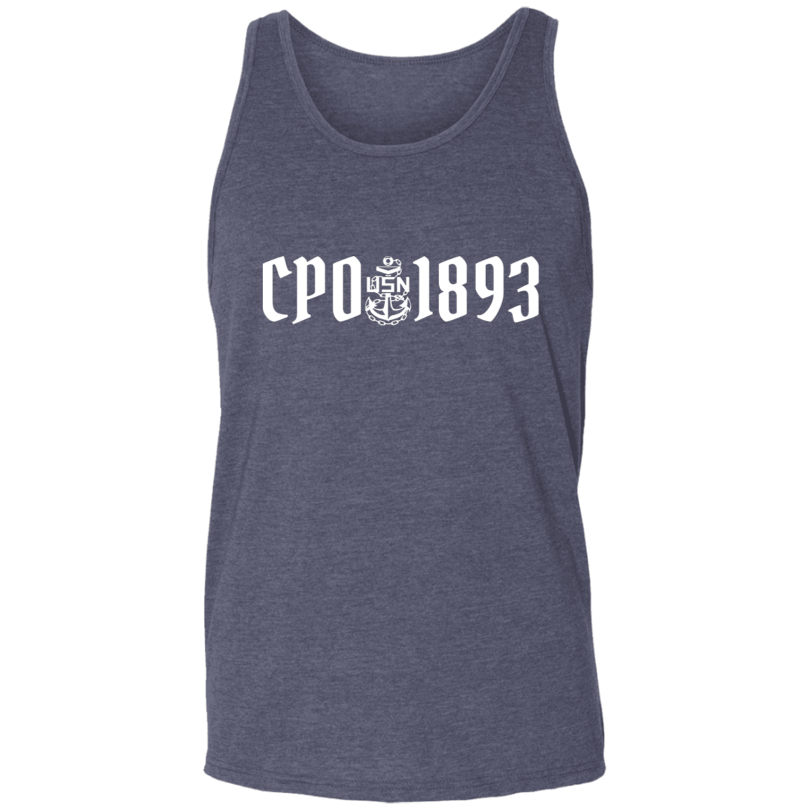 CPO 1893 White Unisex Tank