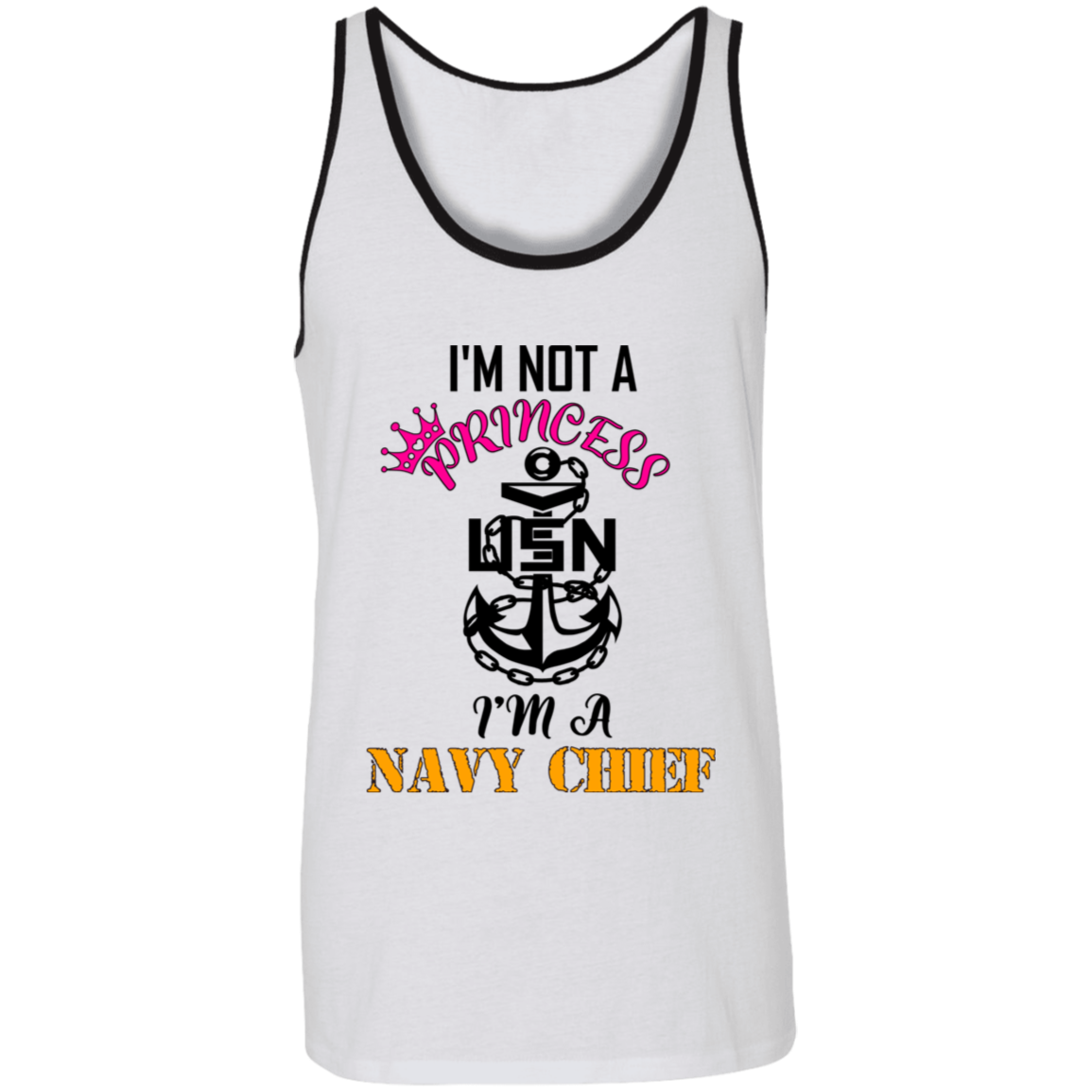 I'm not a Princess V2 Unisex Tank