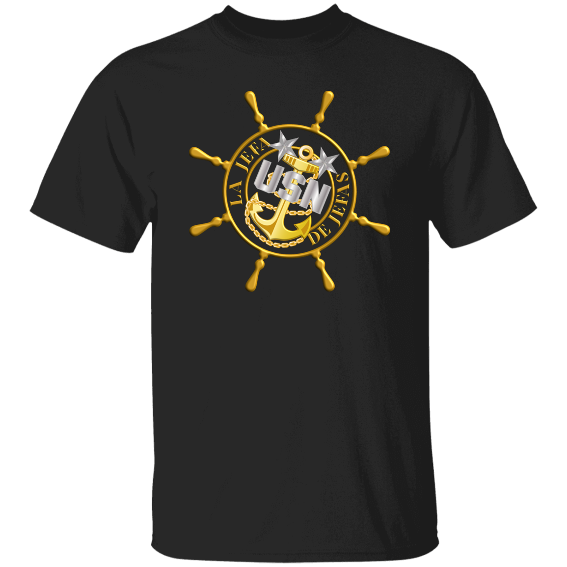 Ships Wheel Master Jefa 5.3 oz. T-Shirt