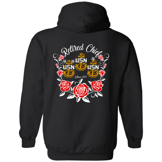 Retired Chief Rose FB Pullover Hoodie