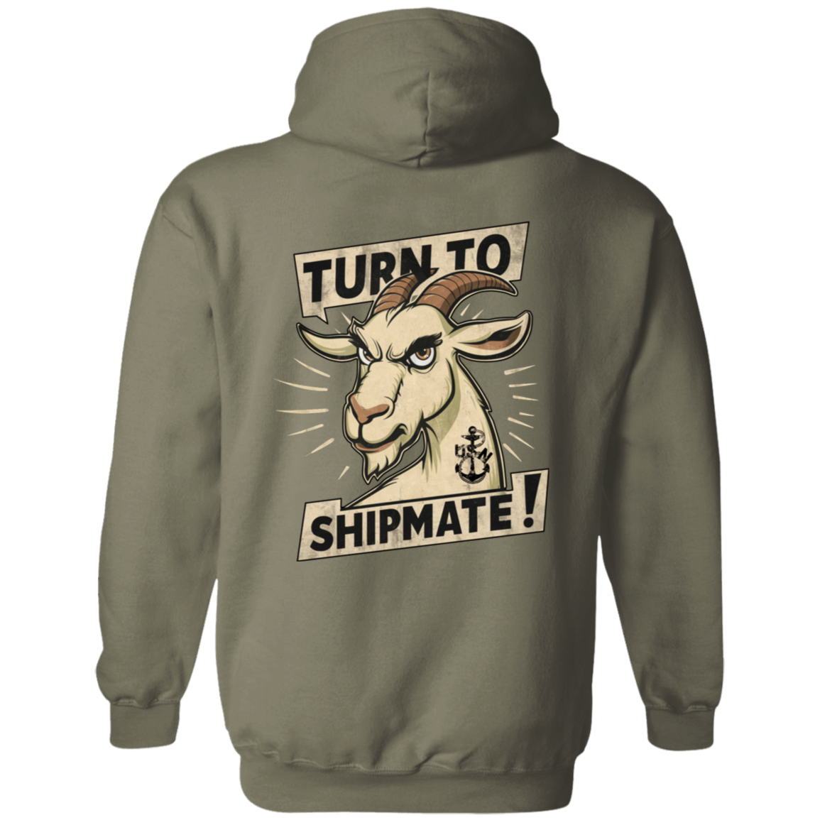 Turn To Shipmate FB Pullover Hoodie