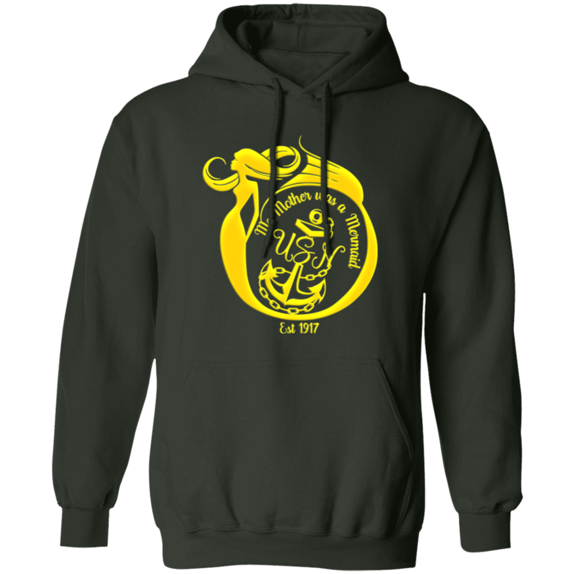 Me Mother Gold Pullover Hoodie