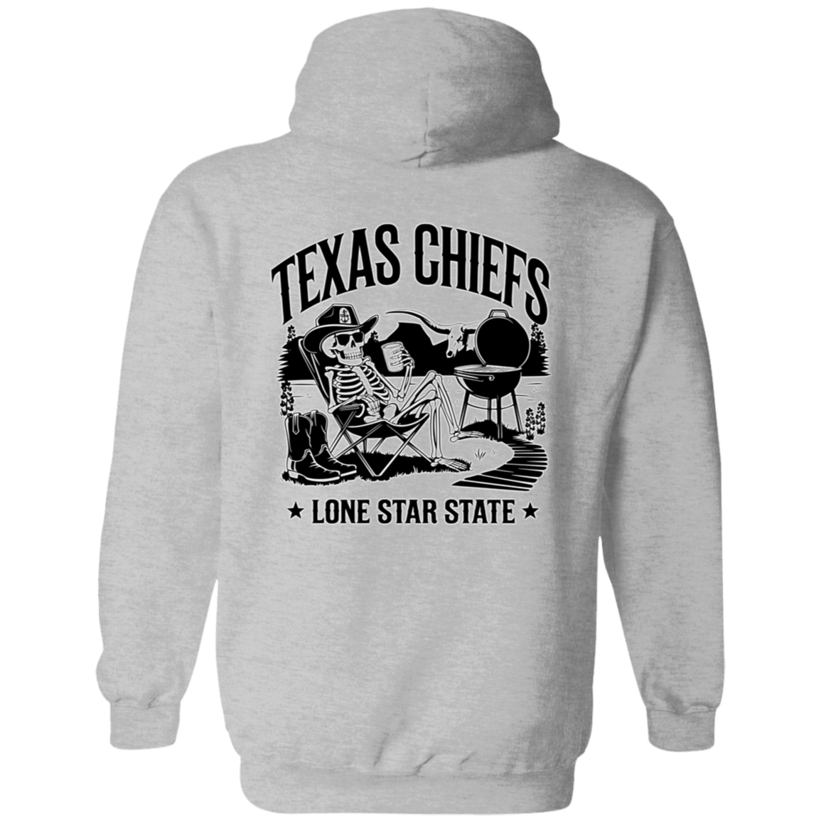 Lone Star State Texas Chiefs FB Pullover Hoodie