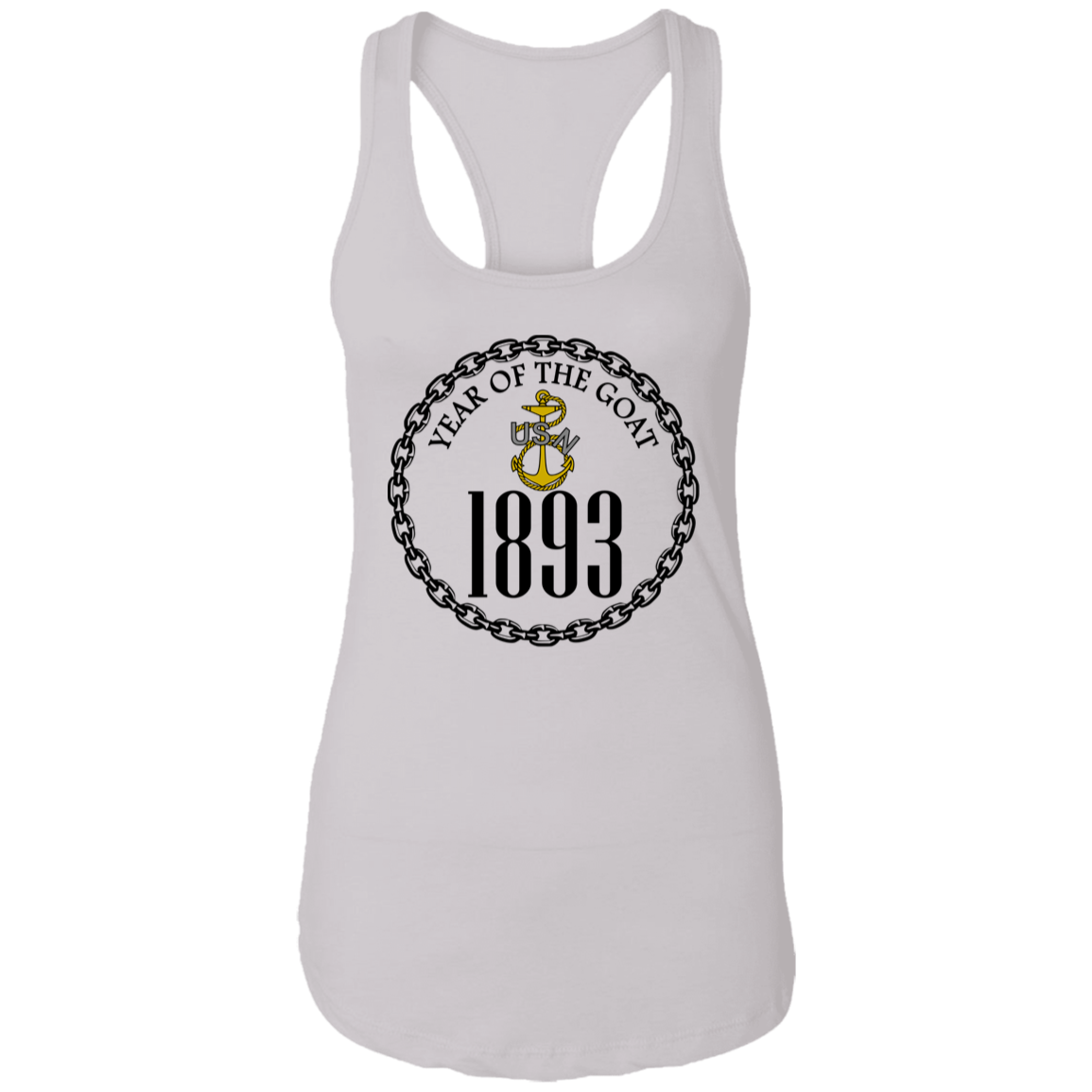 Year of the Goat Ladies Racerback Tank