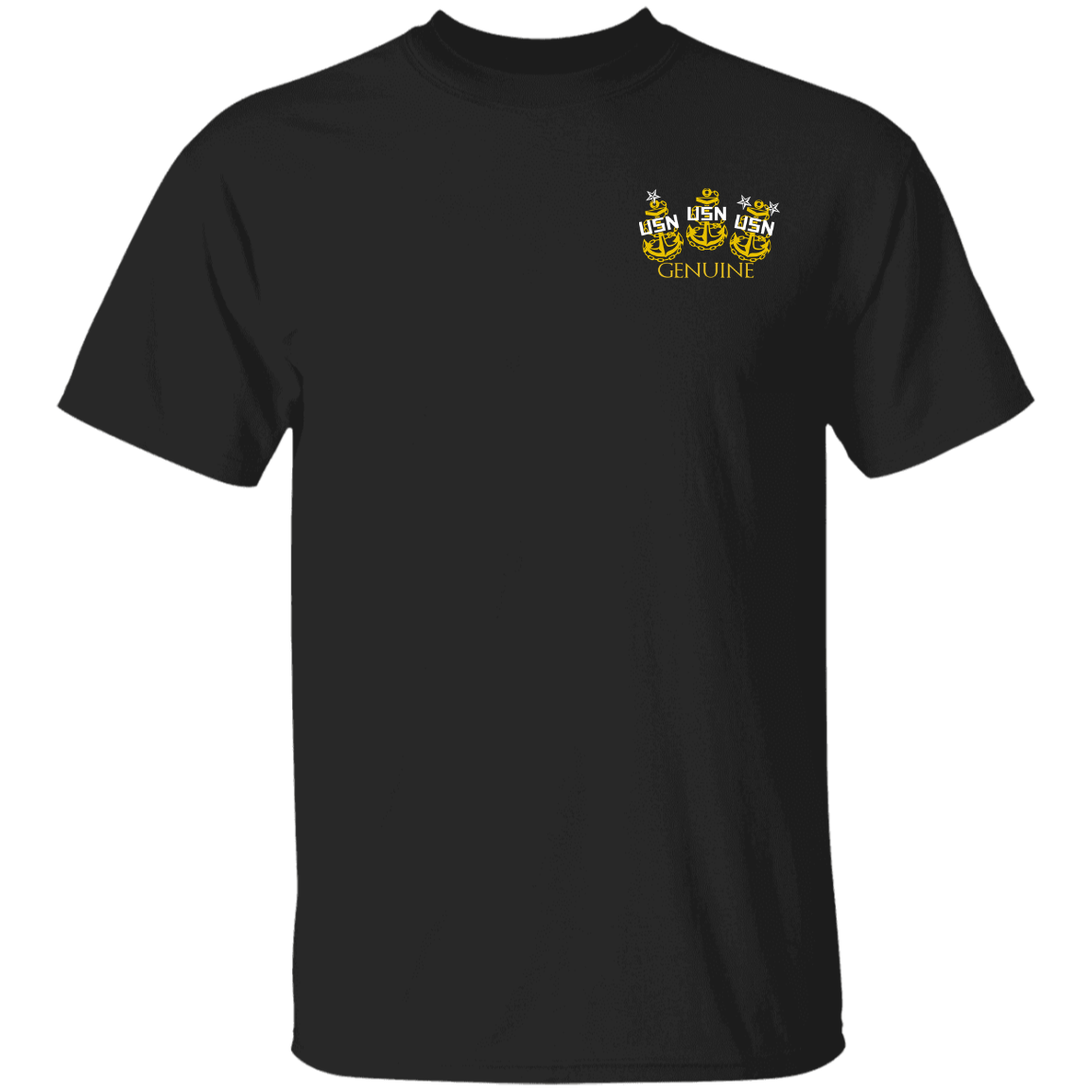 Chief Flag Front and Back 5.3 oz. T-Shirt