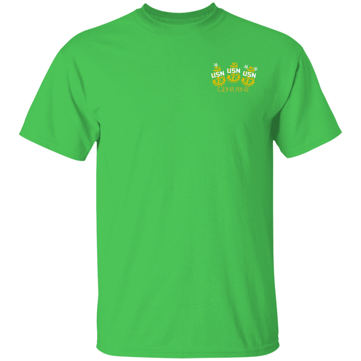 Chief Flag Front and Back 5.3 oz. T-Shirt