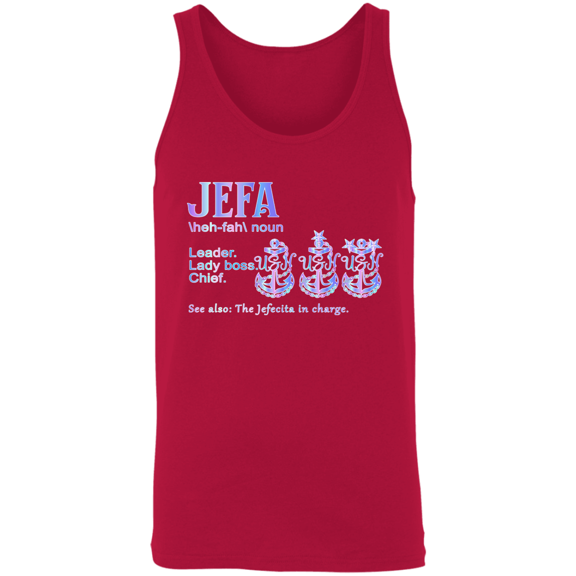 Jefa Definition Unisex Tank