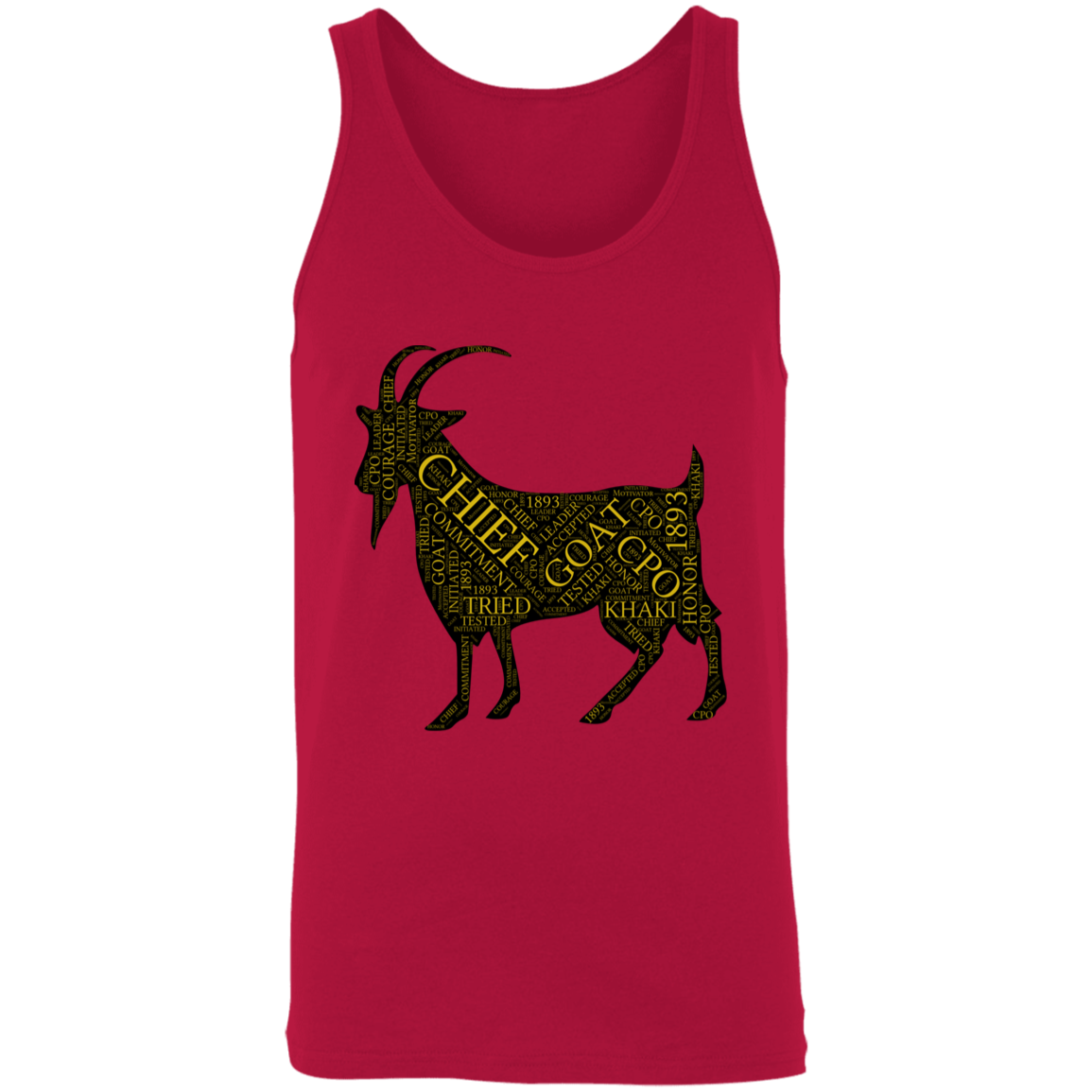 Goat Word Unisex Tank