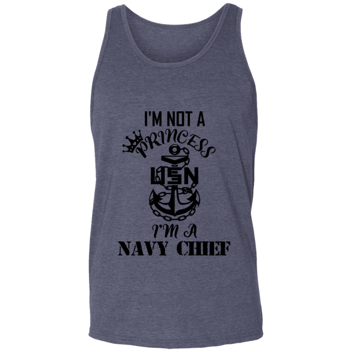 I'm not a Princess Unisex Tank