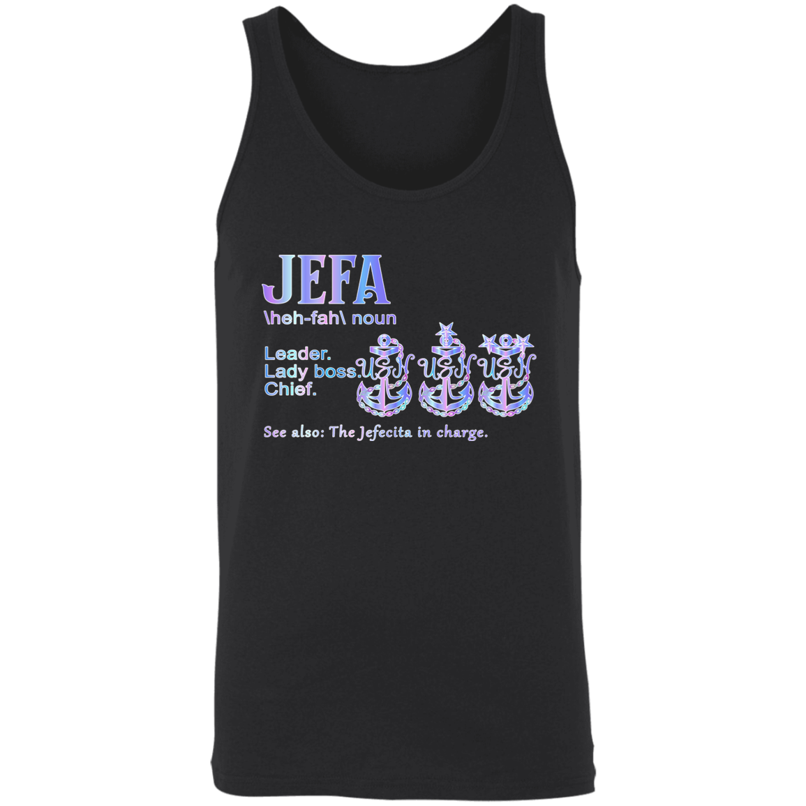 Jefa Definition Unisex Tank