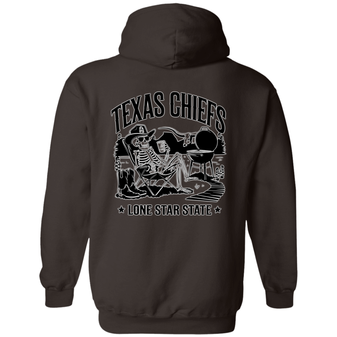 Lone Star State Texas Chiefs FB Pullover Hoodie