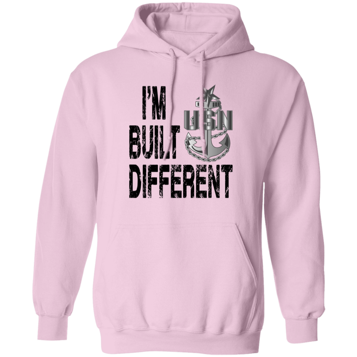 Built Different Senior Chief Pullover Hoodie
