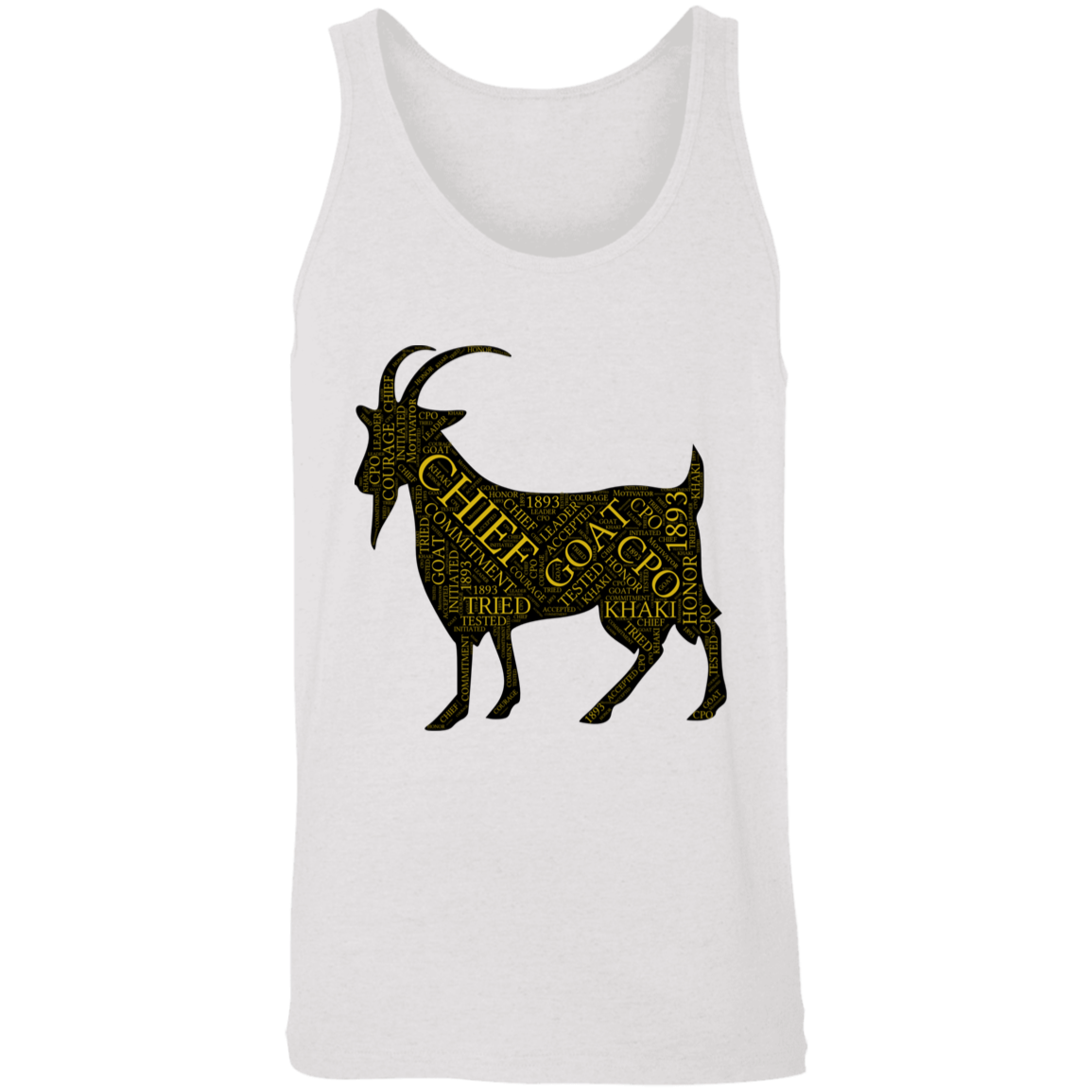 Goat Word Unisex Tank