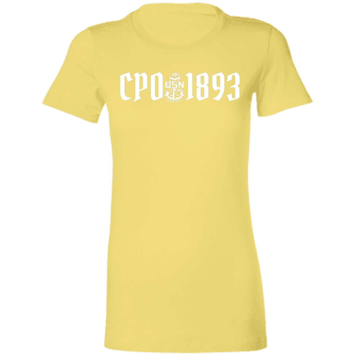 CPO 1893 White Ladies' Favorite T-Shirt
