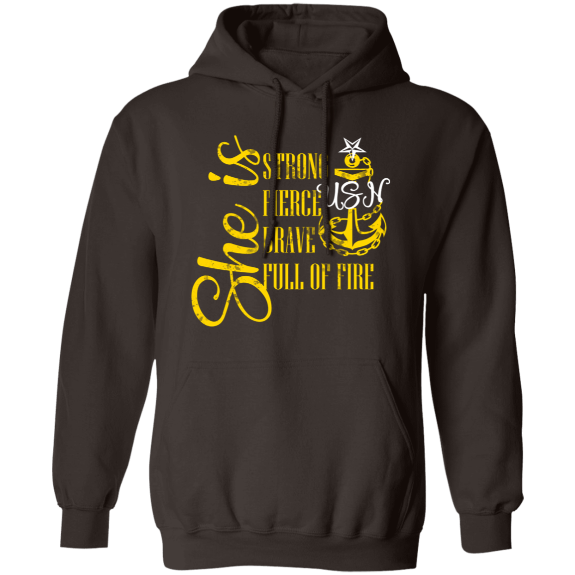 She is Senior Pullover Hoodie