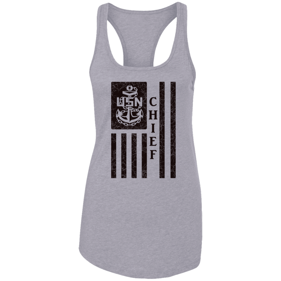 Chief Flag Ladies Racerback Tank
