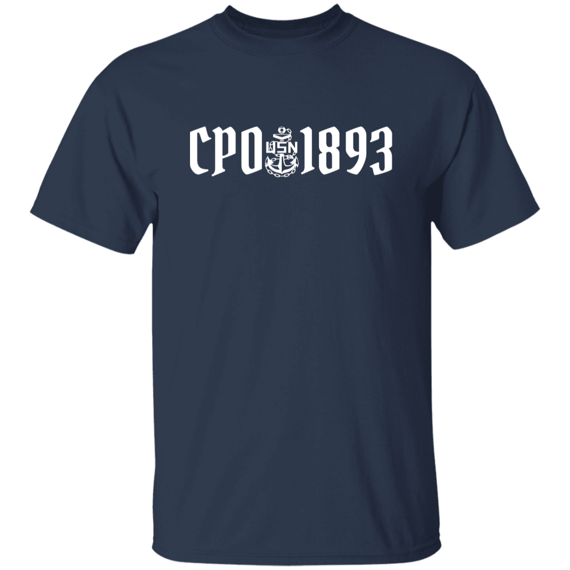 CPO 1893 White 5.3 oz. T-Shirt