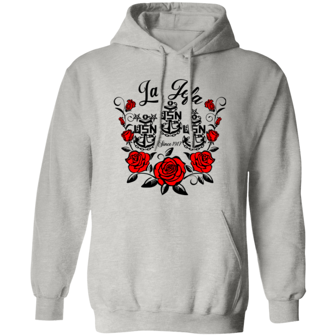 La Jefa Rose Pullover Hoodie