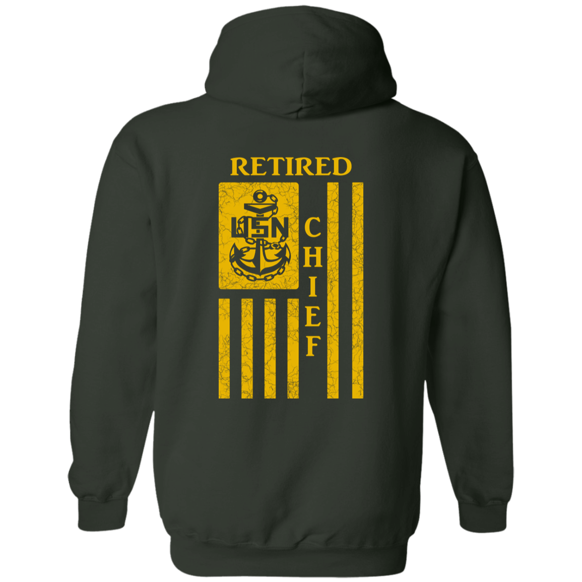 Retired Chief Flag FB Pullover Hoodie