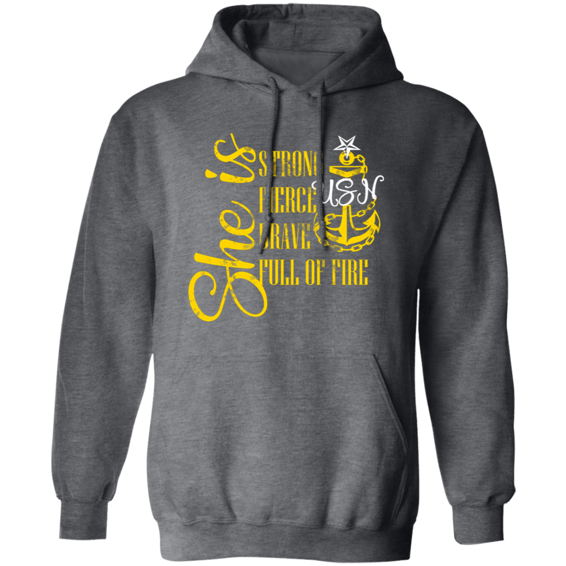 She is Senior Pullover Hoodie