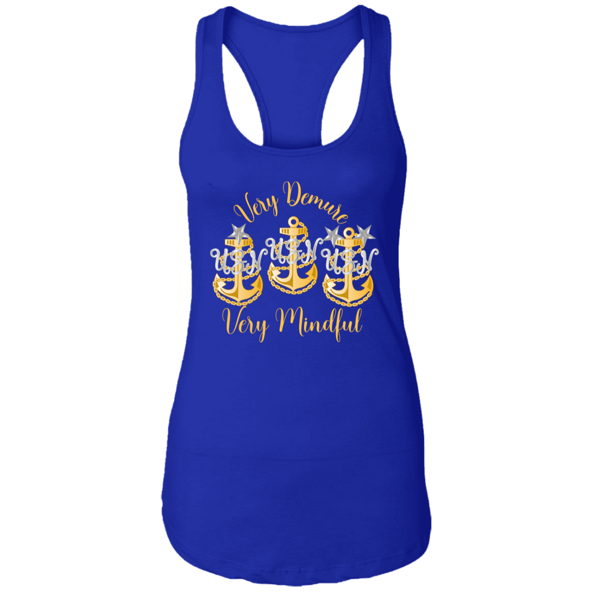 Very Demure Ladies Racerback Tank