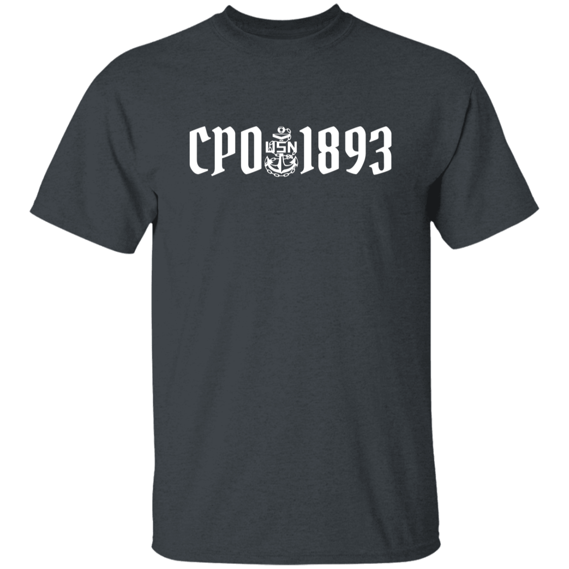 CPO 1893 White 5.3 oz. T-Shirt