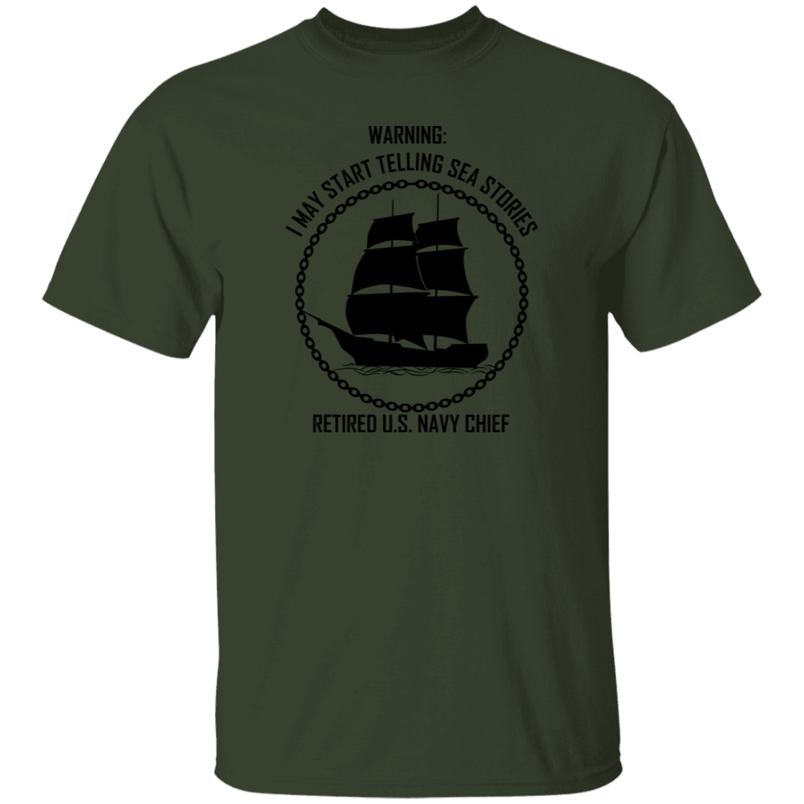 Retired Sea Stories 5.3 oz. T-Shirt