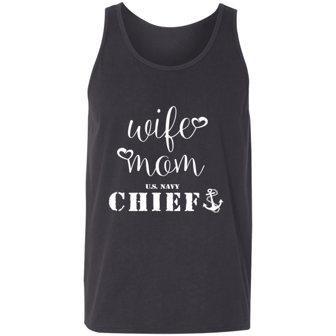 WMC White Unisex Tank