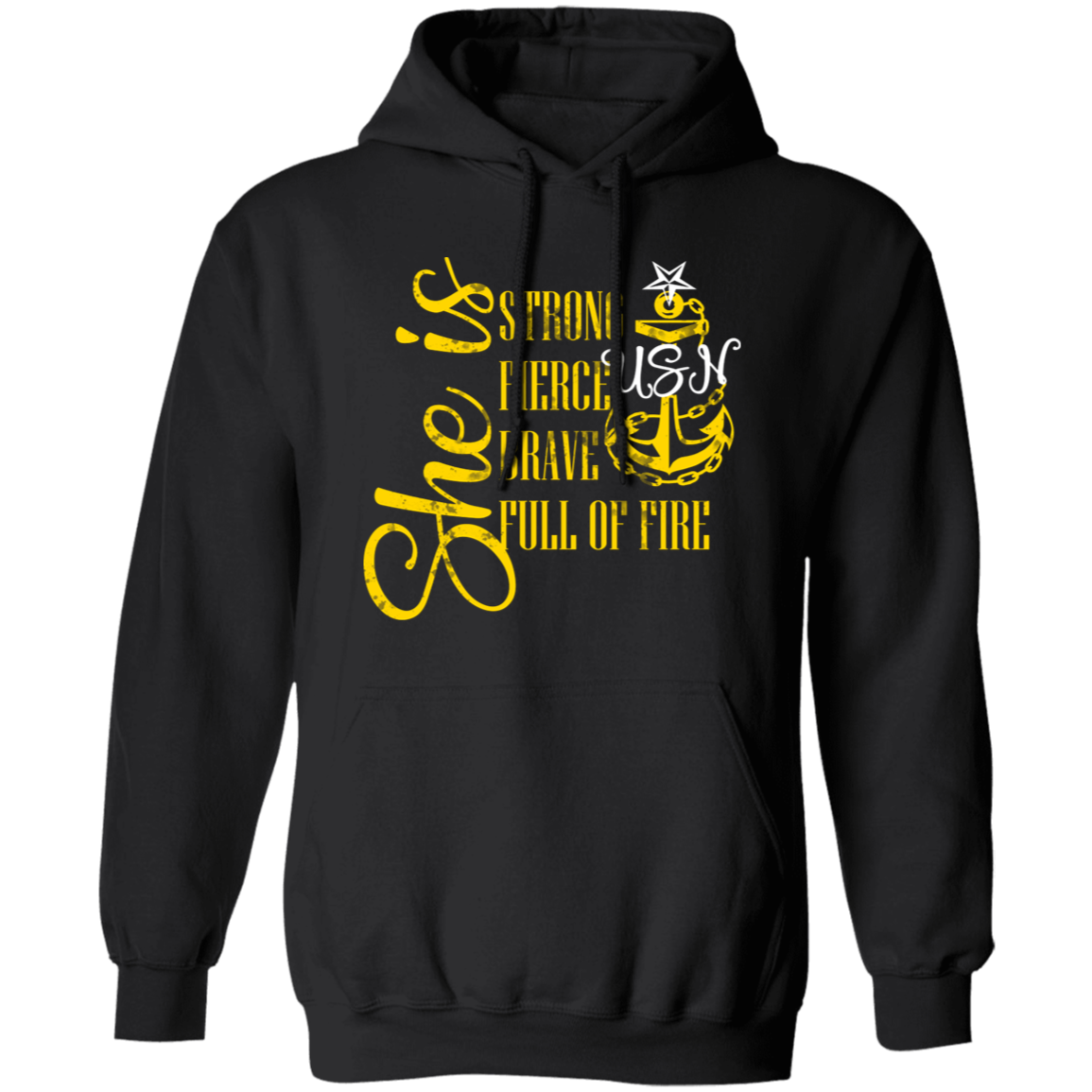 She is Senior Pullover Hoodie
