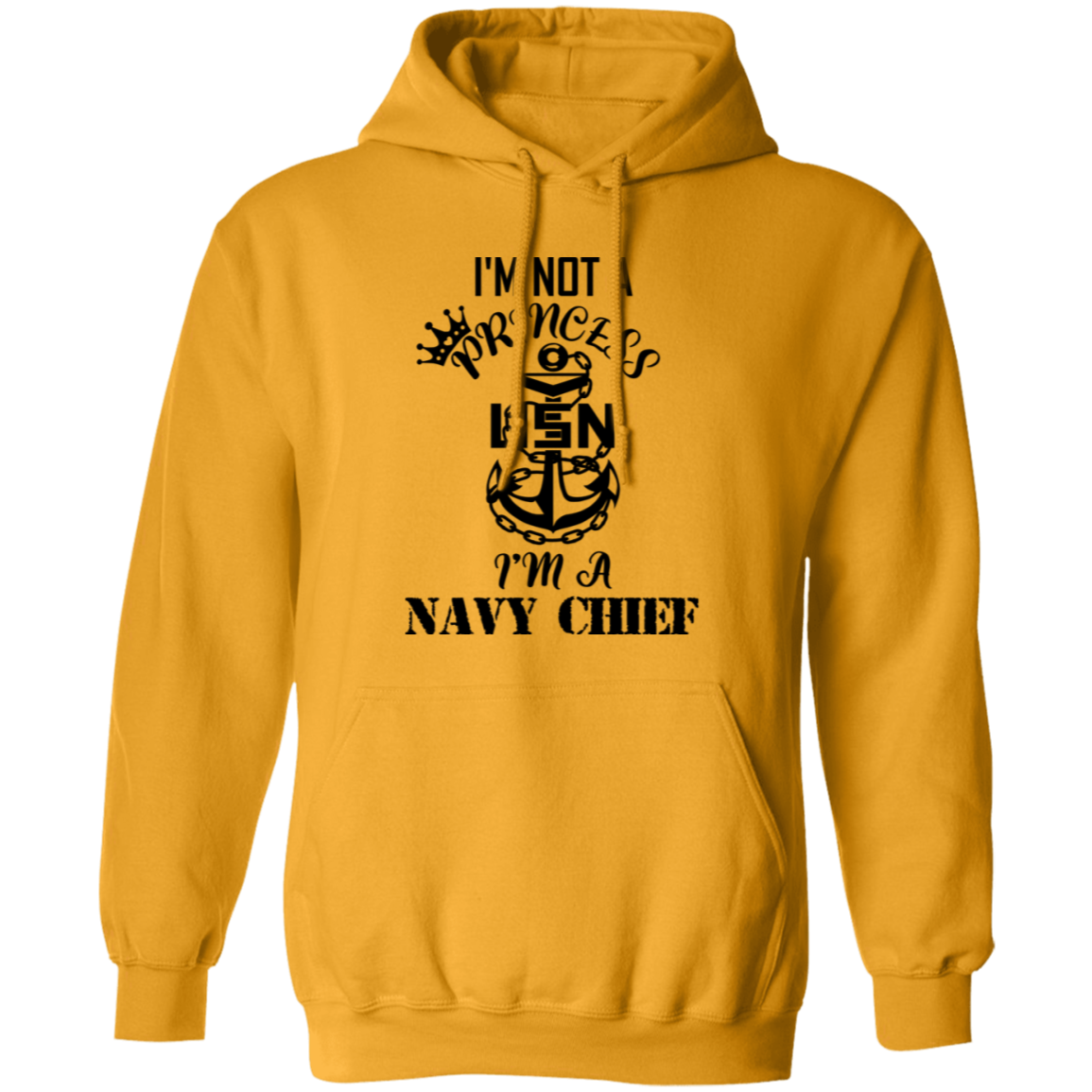 I'm not a Princess Pullover Hoodie