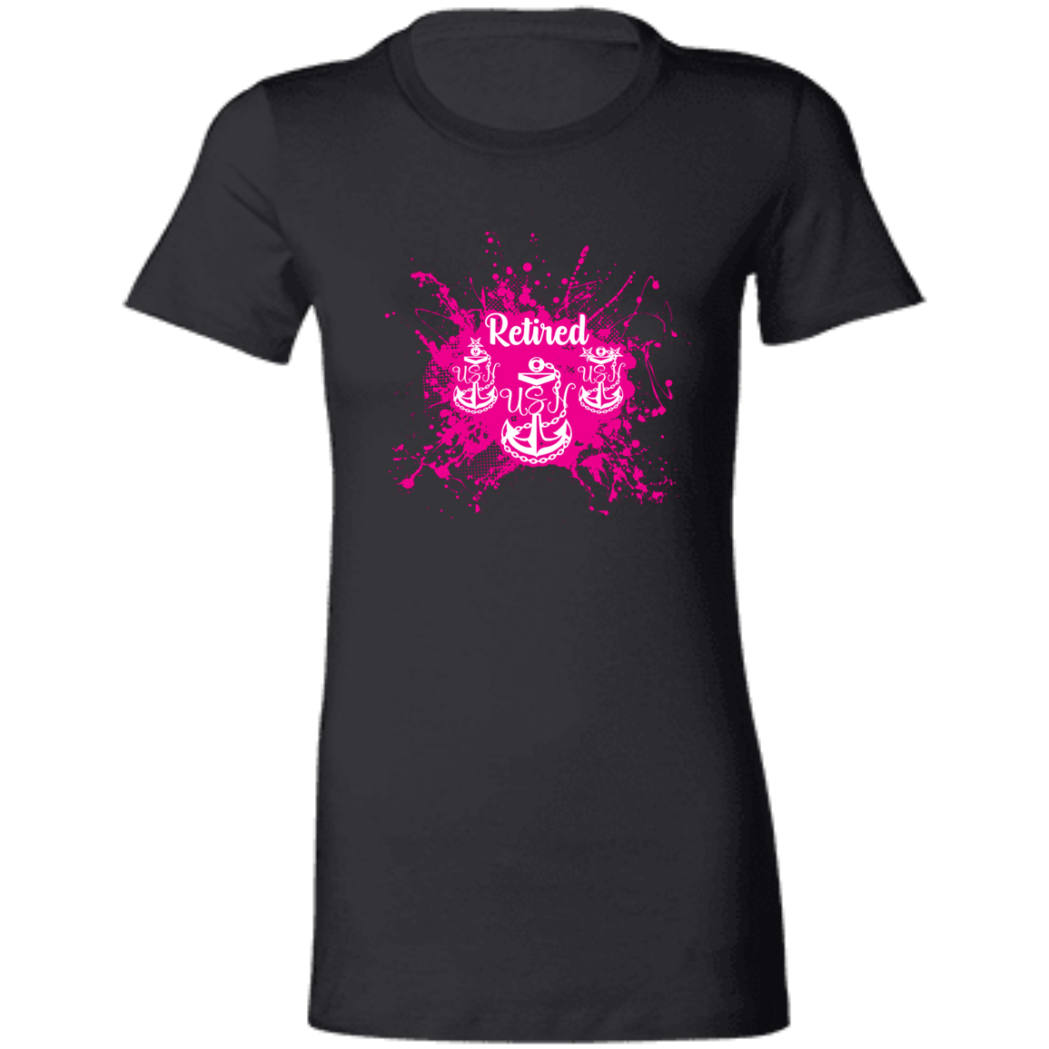 Retired Chief Pink Paint Ladies' Favorite T-Shirt