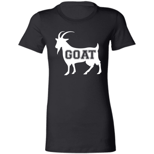 GOAT White Ladies' Favorite T-Shirt