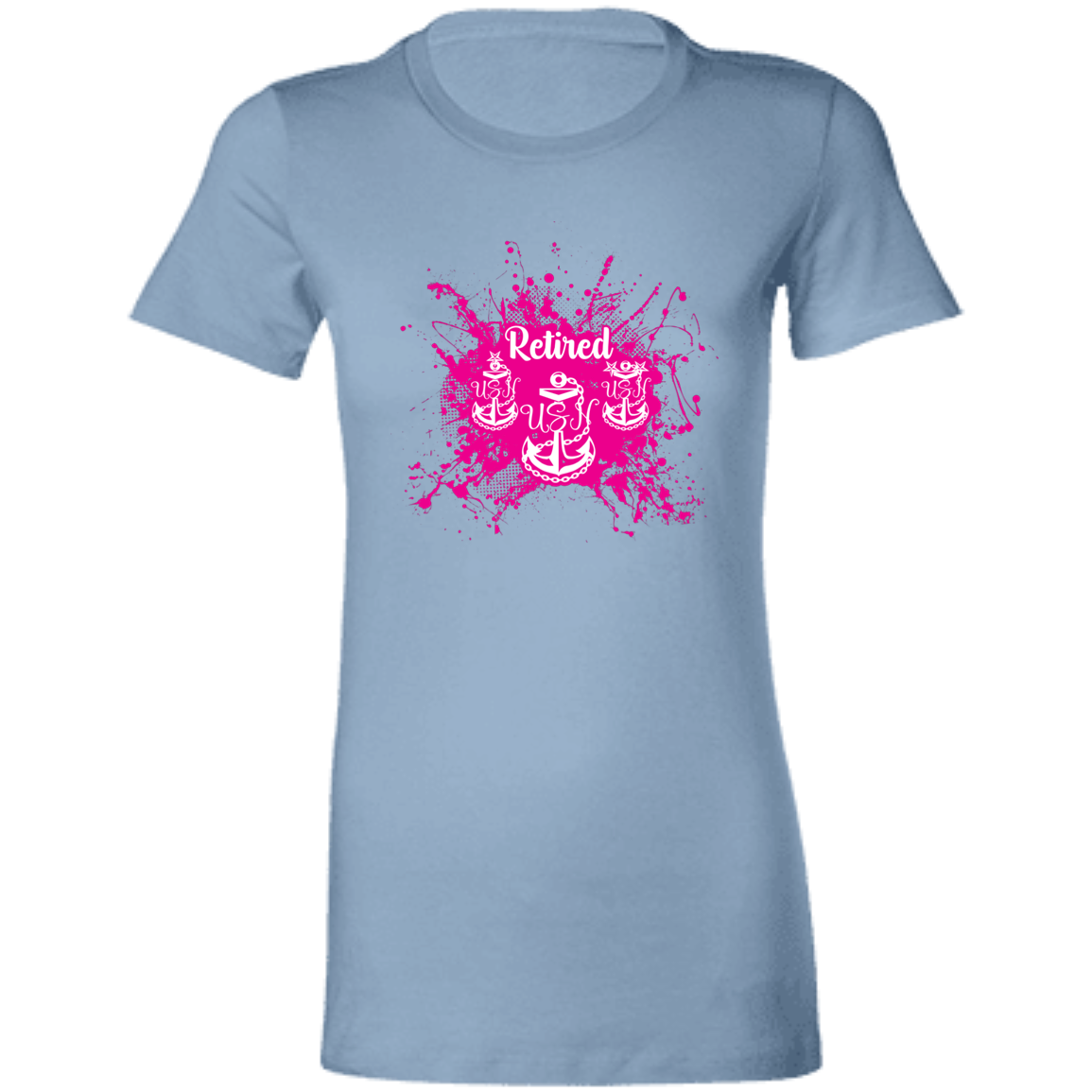 Retired Chief Pink Paint Ladies' Favorite T-Shirt
