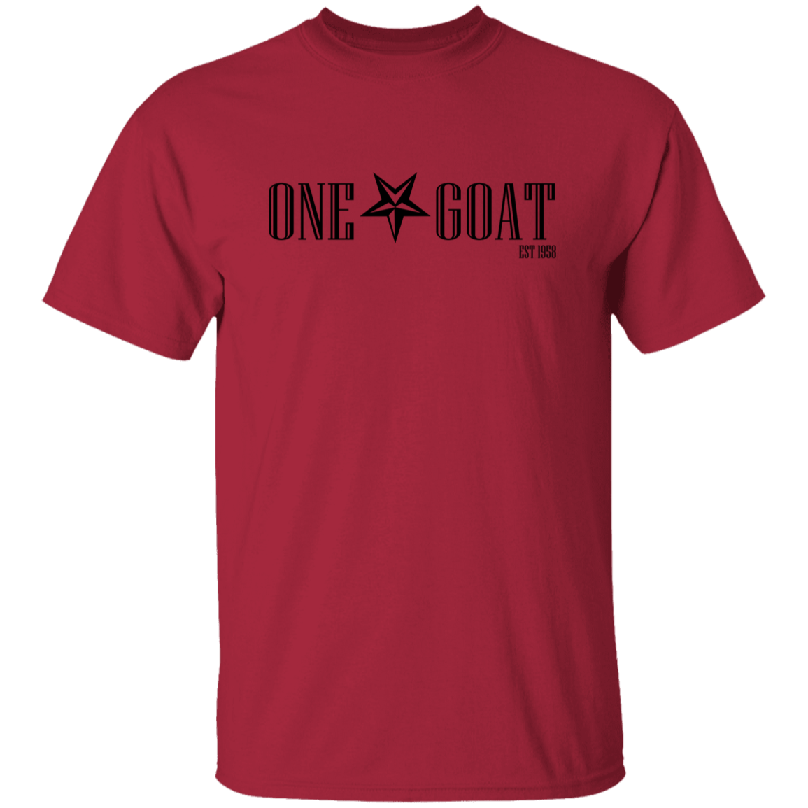 One Star Goat 5.3 oz. T-Shirt