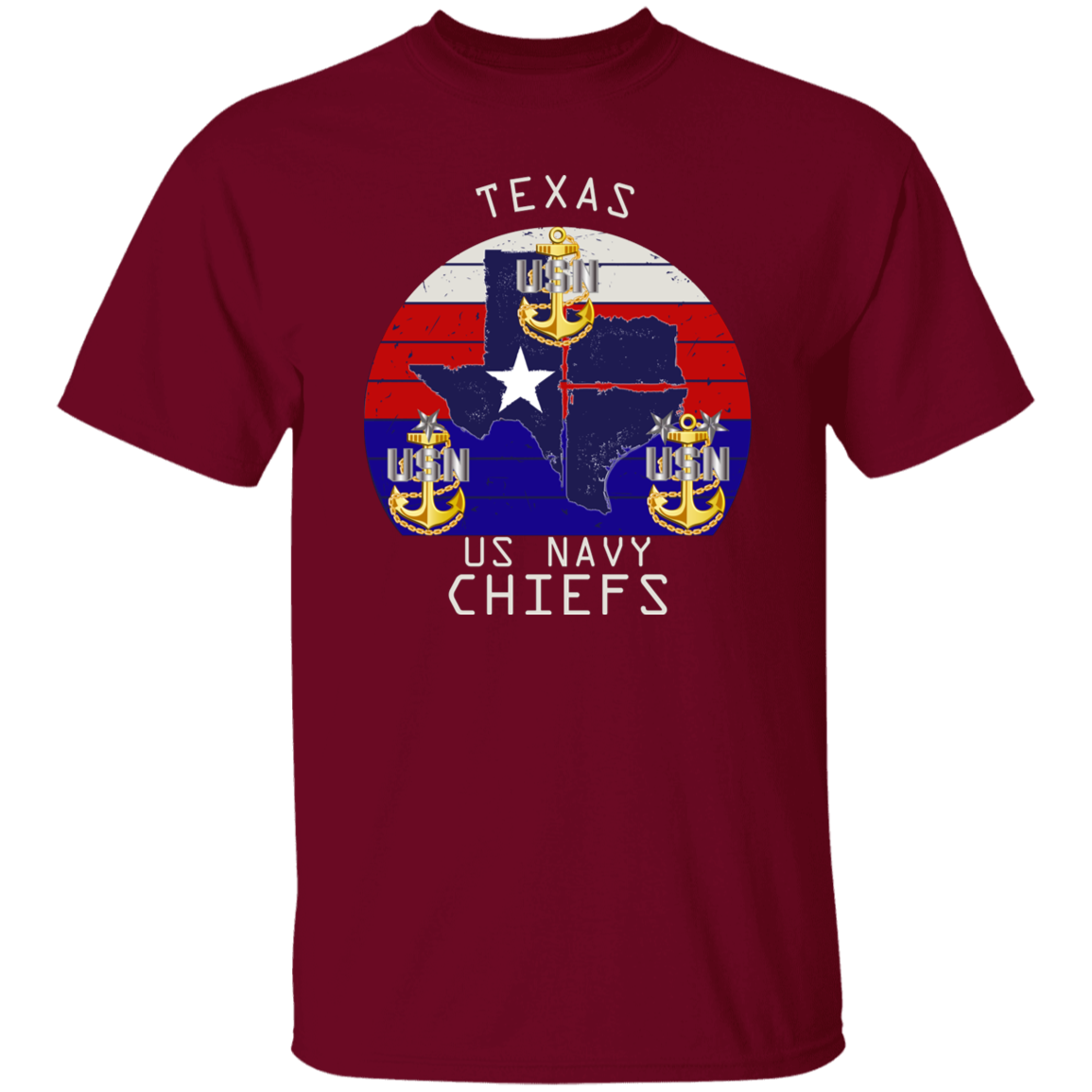Texas Chiefs 5.3 oz. T-Shirt