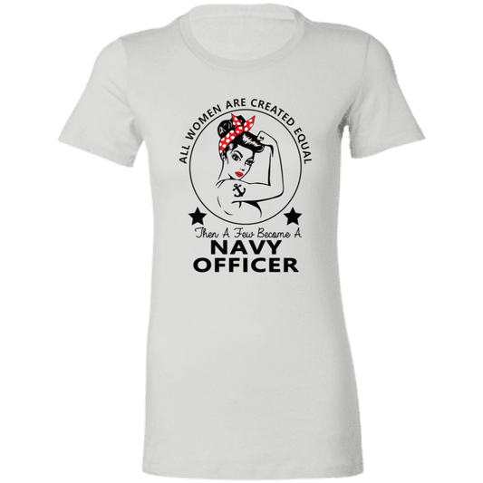 Navy Girl Officer Ladies' Favorite T-Shirt