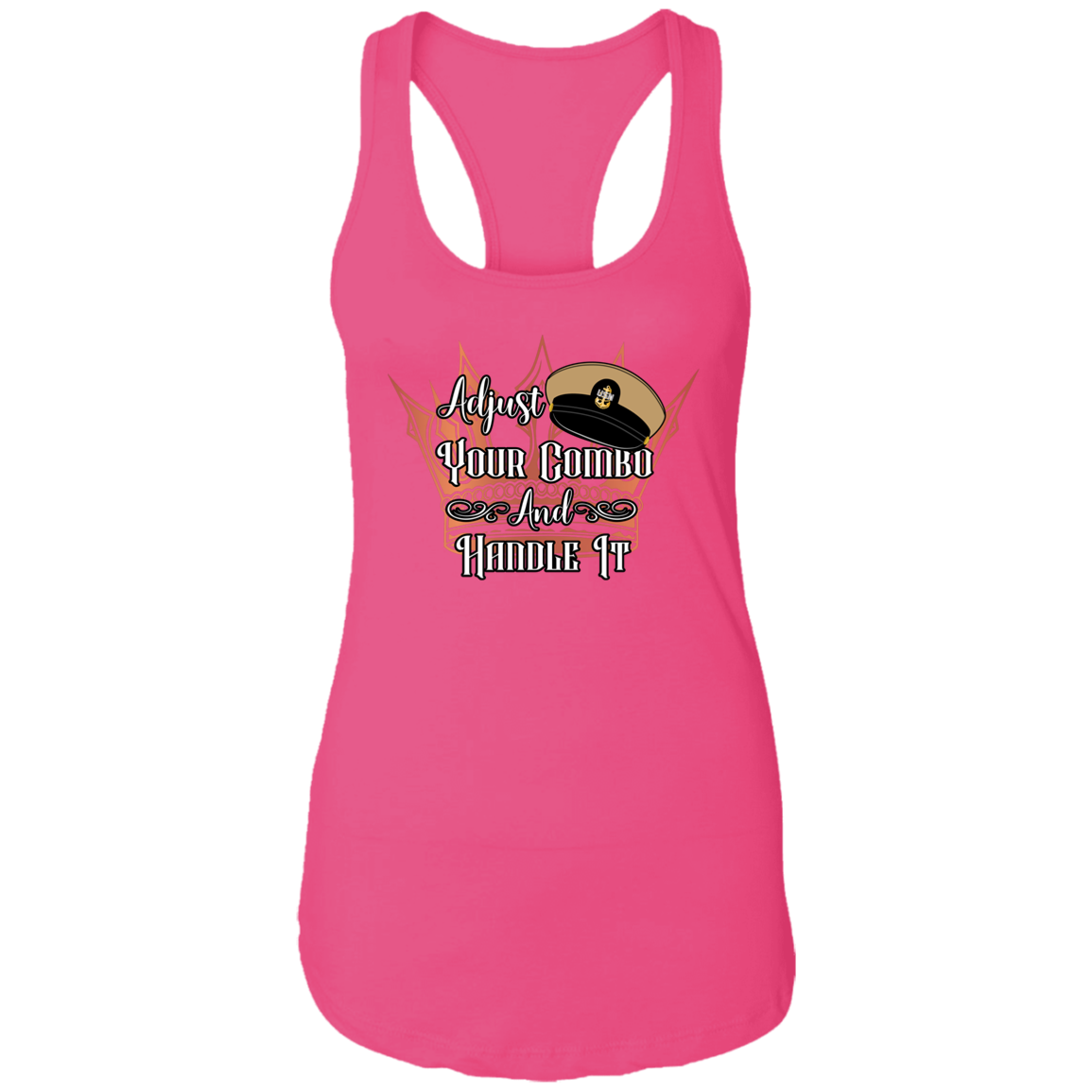 Adjust Your Combo Ladies Racerback Tank