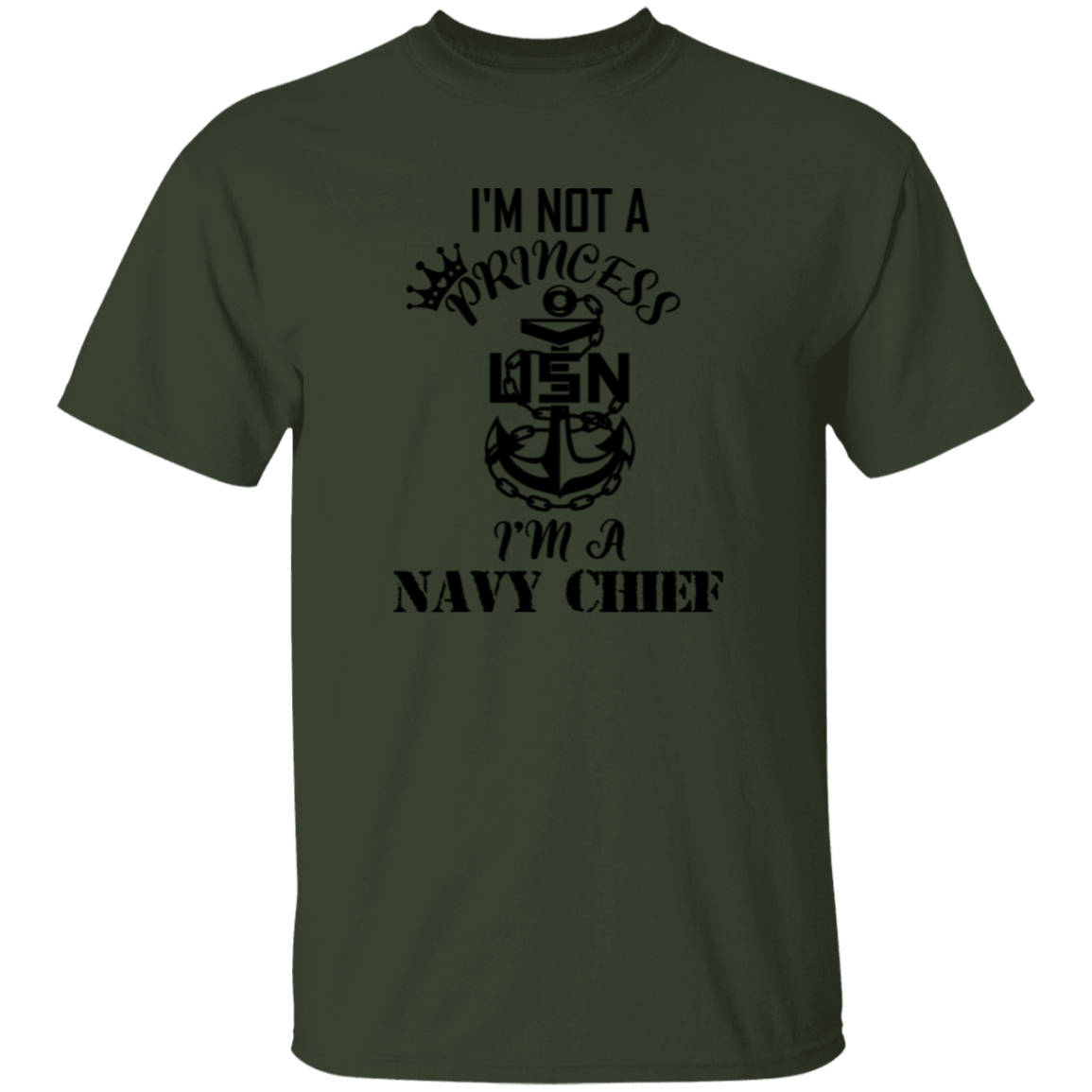 I'm not a Princess 5.3 oz. T-Shirt