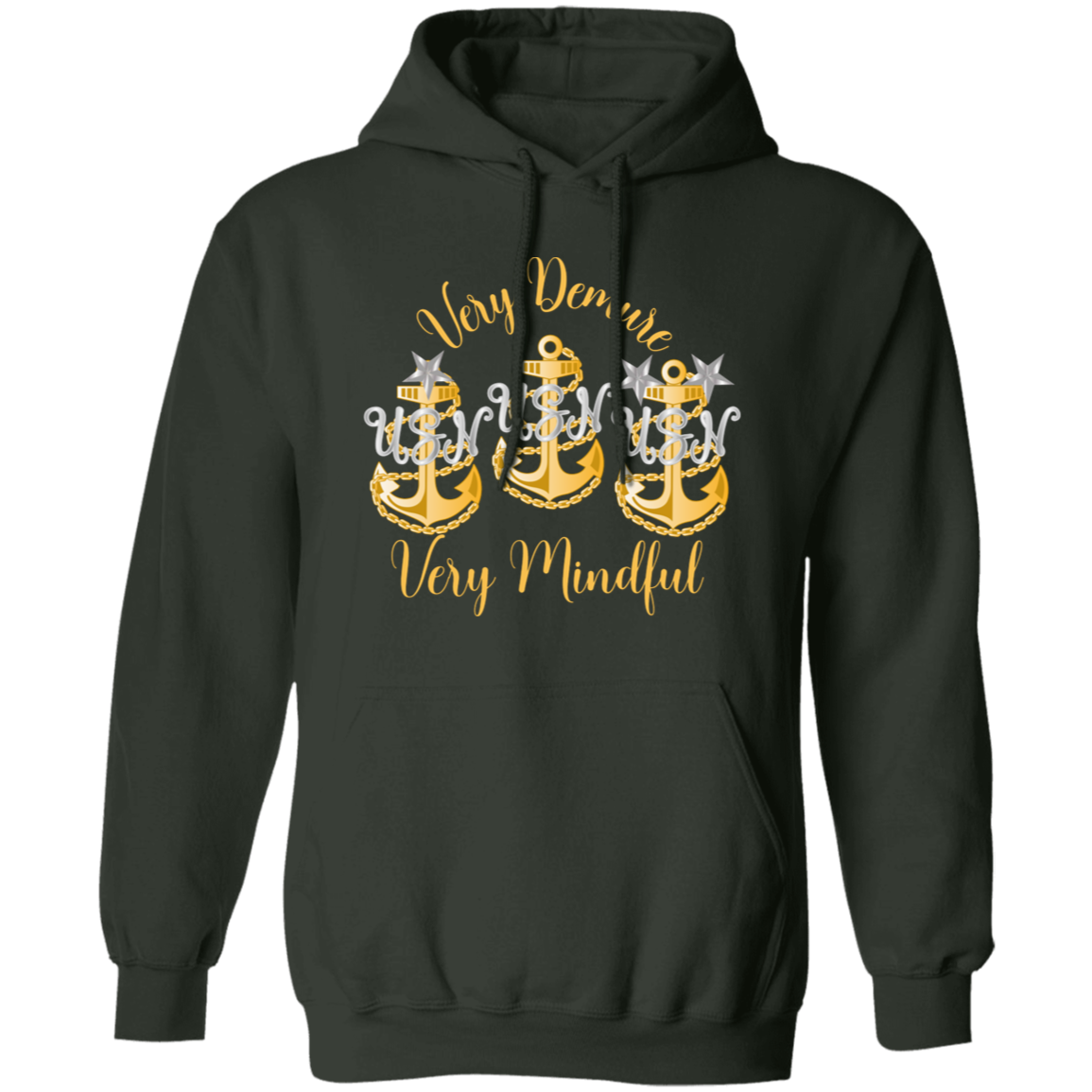 Very Demure Pullover Hoodie