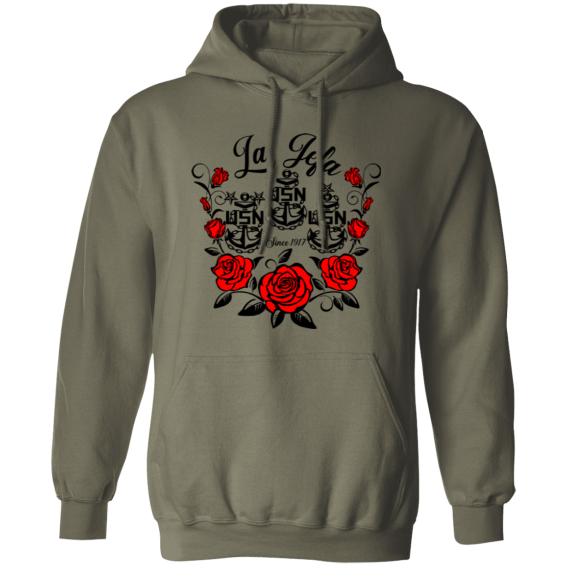 La Jefa Rose Pullover Hoodie