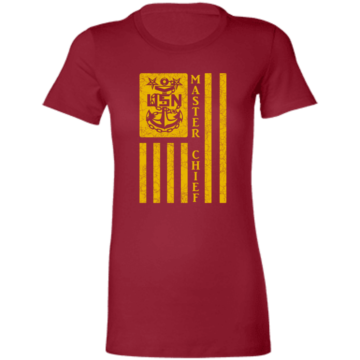 Master Chief Flag Gold Ladies' Favorite T-Shirt