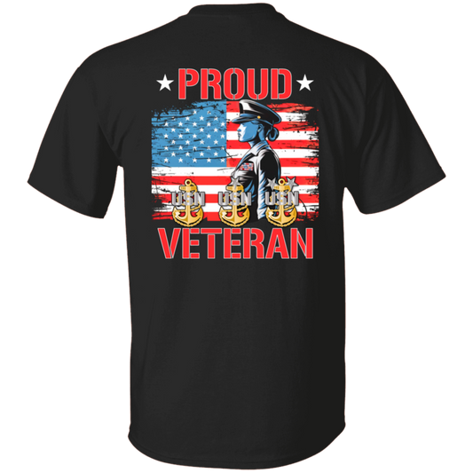 Proud Veteran FB 5.3 oz. T-Shirt